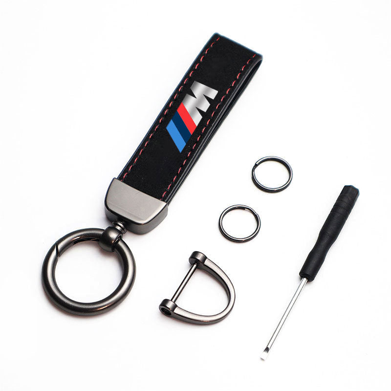 Carbon Fibre Car Key Chain