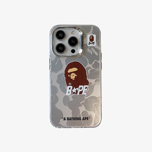 Limitált iPhone tok | APE Silver Camo 2