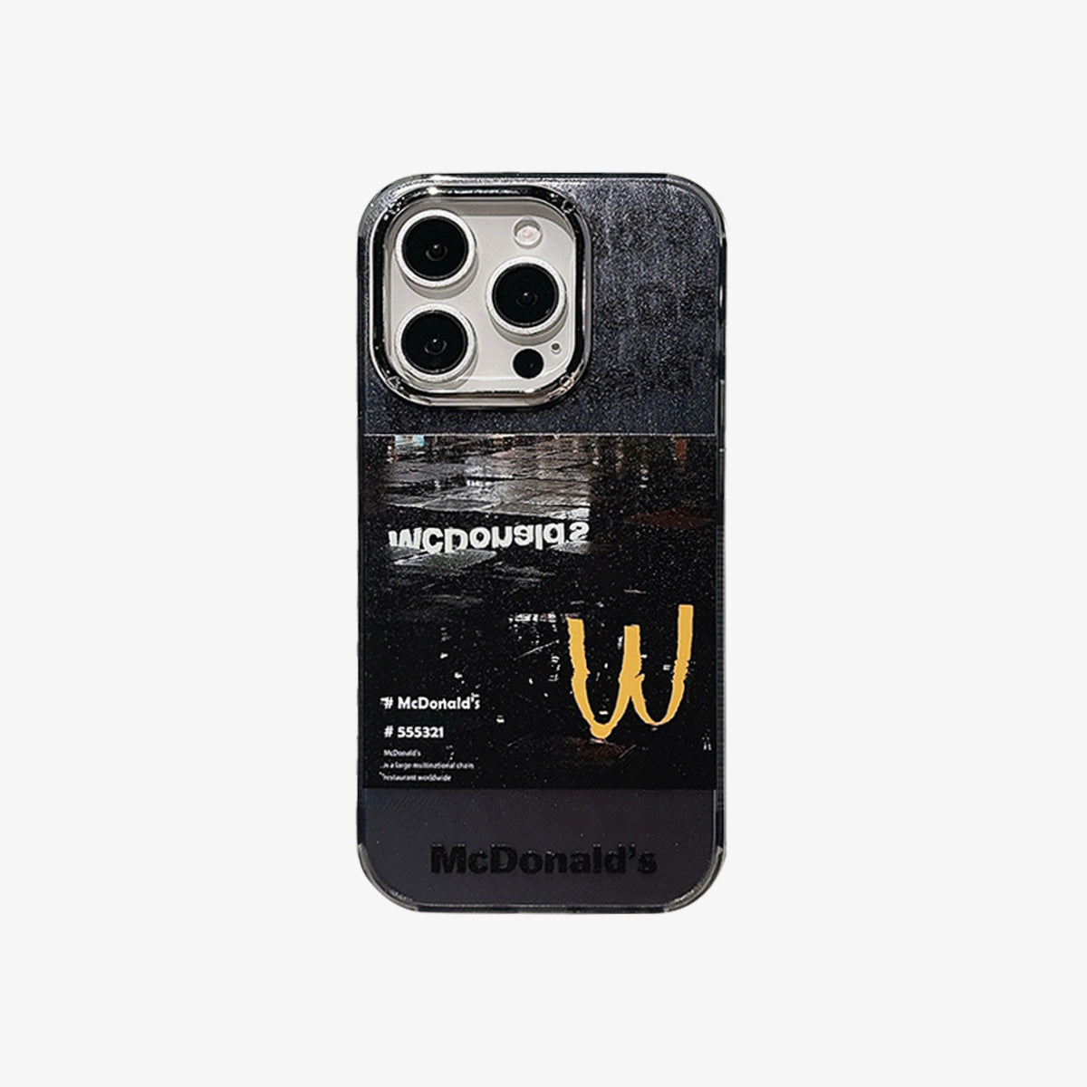 Rajoitettu iPhone-kotelo | Pikaruokaravintola sateessa