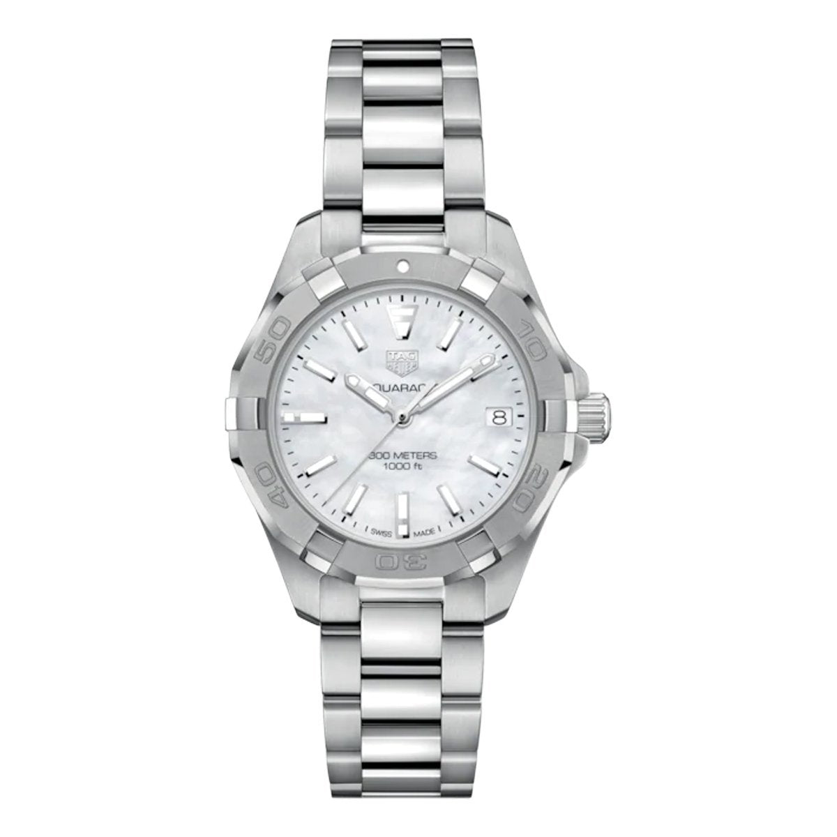 Orologio da donna Tag Heuer Aquaracer bianco